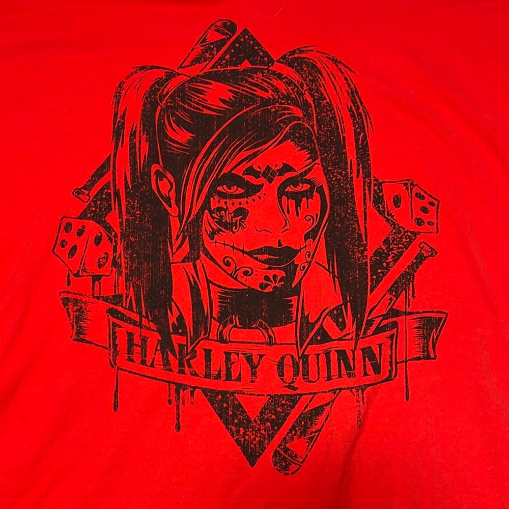 DC Comics Harley Quinn Batman Arkham Knight TShirt 2XL